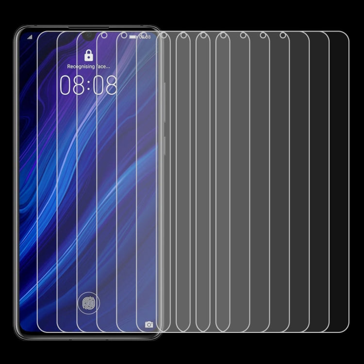 100 PCS 0.26mm 9H 2.5D Tempered Glass Film for Huawei P30, For Huawei P30 (100 PCS)