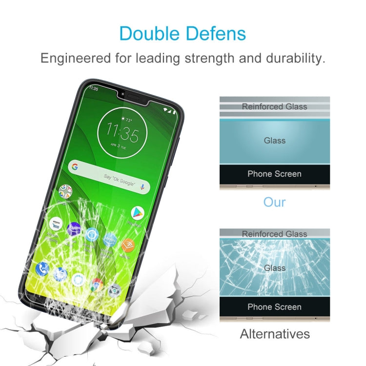 100 PCS 0.26mm 9H 2.5D Tempered Glass Film for Motorola Moto G7 Power, For Motorola Moto G7 Power (100 PCS)