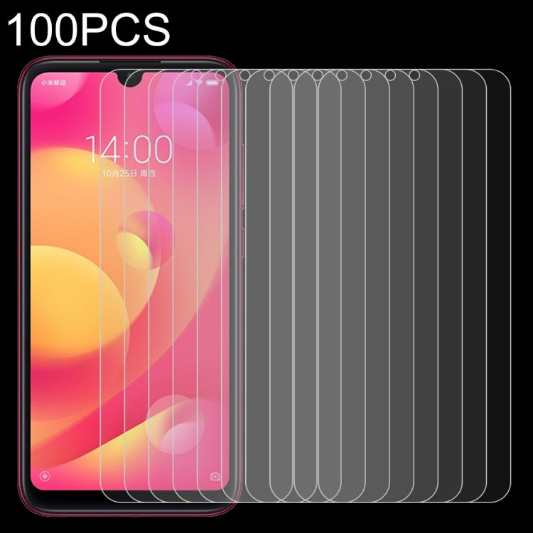 100 PCS 0.26mm 9H 2.5D Tempered Glass Film for Xiaomi Mi Play, Xiaomi Mi Play (100 PCS)
