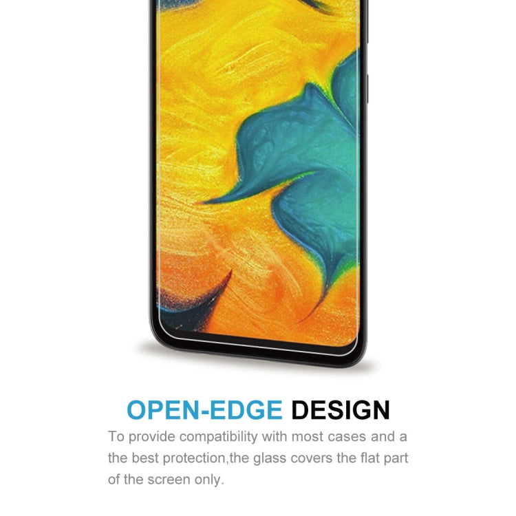 100 PCS 0.26mm 9H 2.5D Tempered Glass Film for Galaxy A30 / A30 JP, Galaxy A30 (100 PCS)