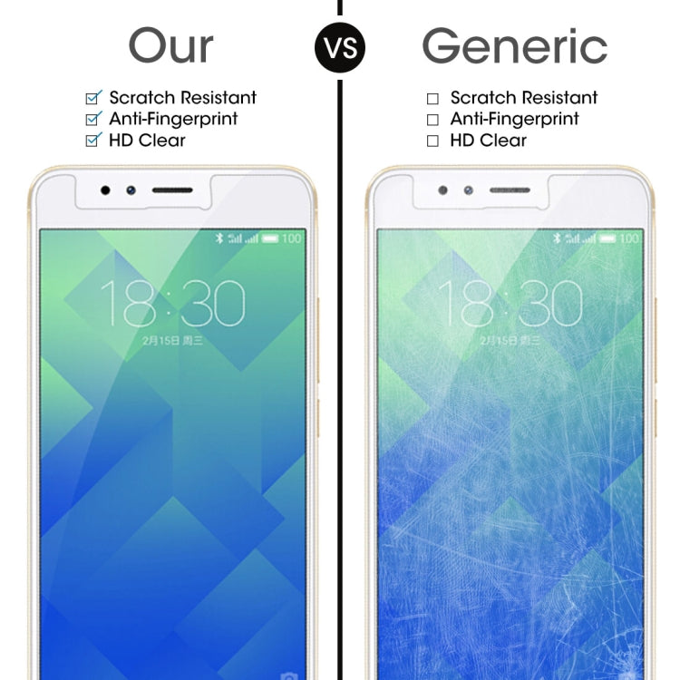 9H 2.5D Tempered Glass Film for Meizu M5S, For M5S (1pc)