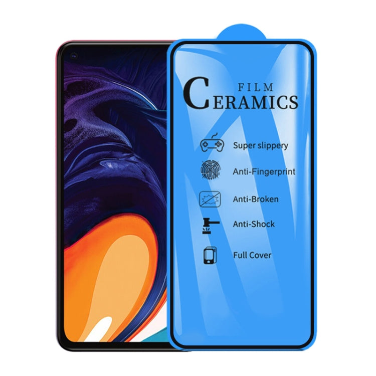 2.5D Full Glue Full Cover Ceramics Film for Galaxy A60 / M40, For Galaxy A60 / M40 (1 PC)