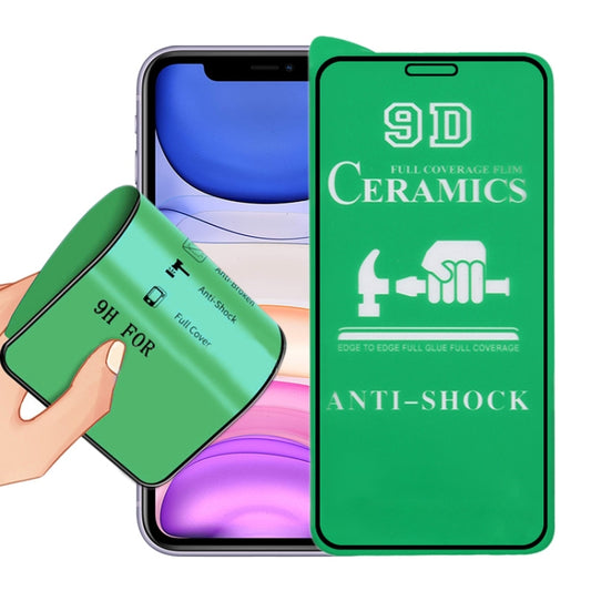 For iPhone 11 / XR 2.5D Full Glue Full Cover Ceramics Film, For iPhone 11 / XR(1 PC)