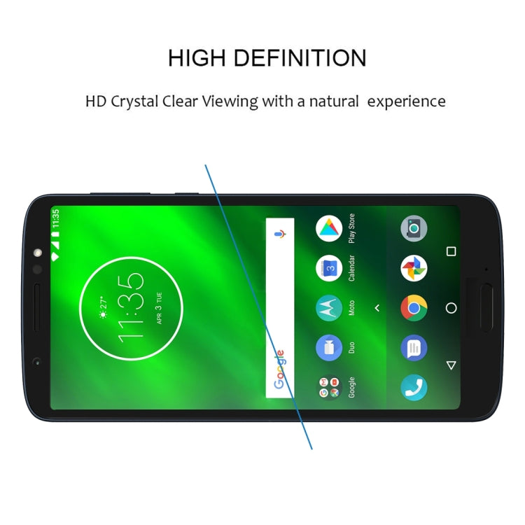 Full Glue Full Cover Screen Protector Tempered Glass film for Motorola MOTO P40, For Motorola Moto P40