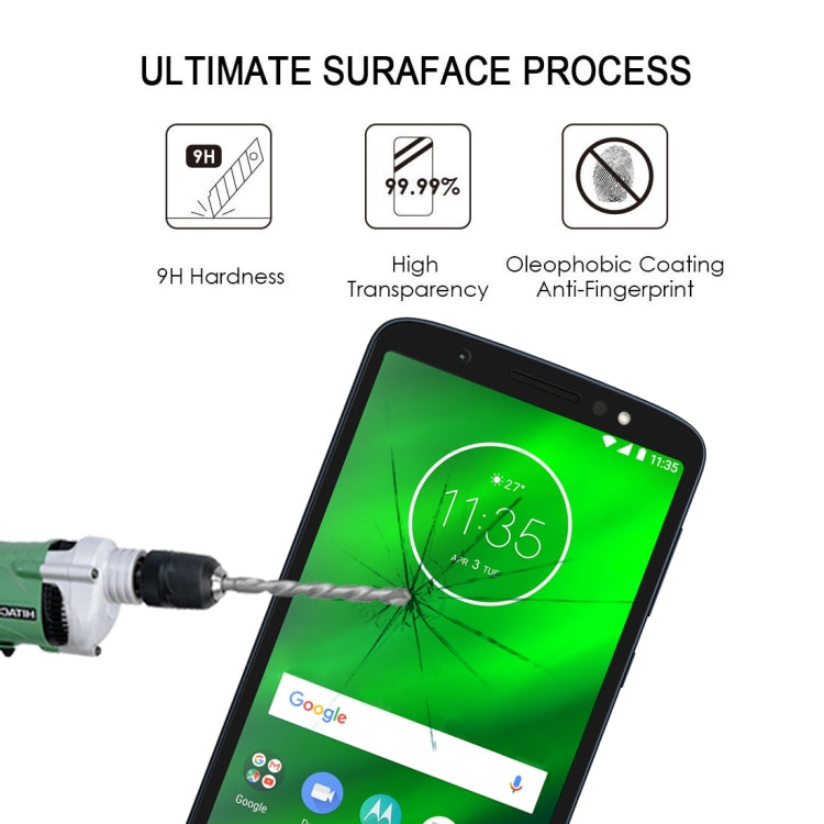 Full Glue Full Cover Screen Protector Tempered Glass film for Motorola MOTO P40, For Motorola Moto P40