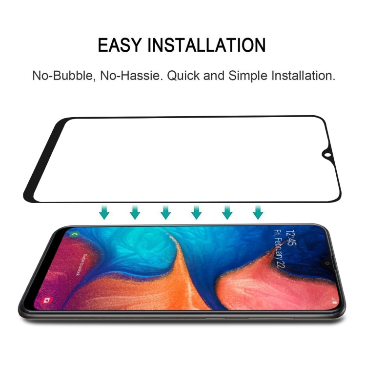 Full Glue Full Cover Screen Protector Tempered Glass film for Samsung Galaxy A30 / A50 / M30 / A40S / A30 JP, For Galaxy A30 & A50 & M30 & A40S