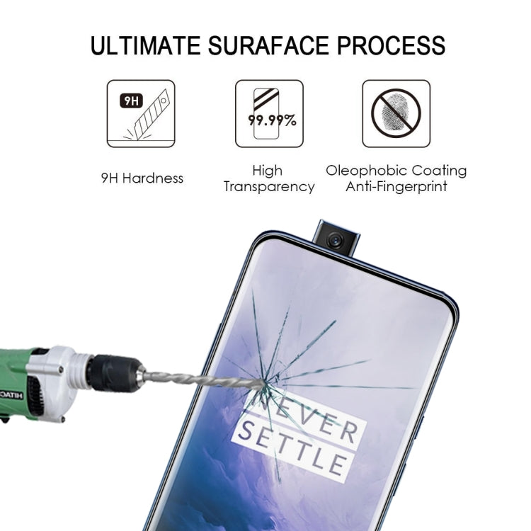 25 PCS 3D Curved Edge Full Screen Tempered Glass Film for OnePlus 7 Pro, For OnePlus 7 Pro, Black, 25 PCS, For OnePlus 7 Pro, Transparent, 25 PCS