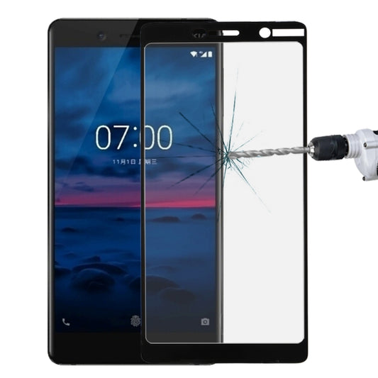 For Nokia 7 0.3mm 9H Surface Hardness 2.5D Explosion-proof Full Screen Tempered Glass Film, For Nokia 7 （1）