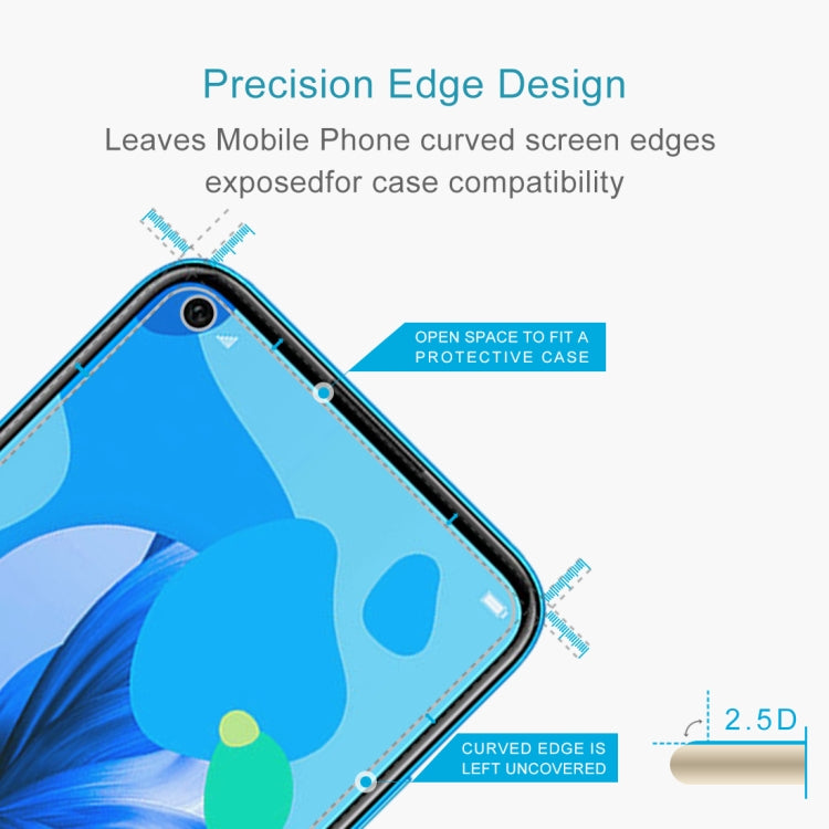 For Huawei P20 Lite 50 PCS 0.26mm 9H 2.5D Tempered Glass Film, For P20 Lite