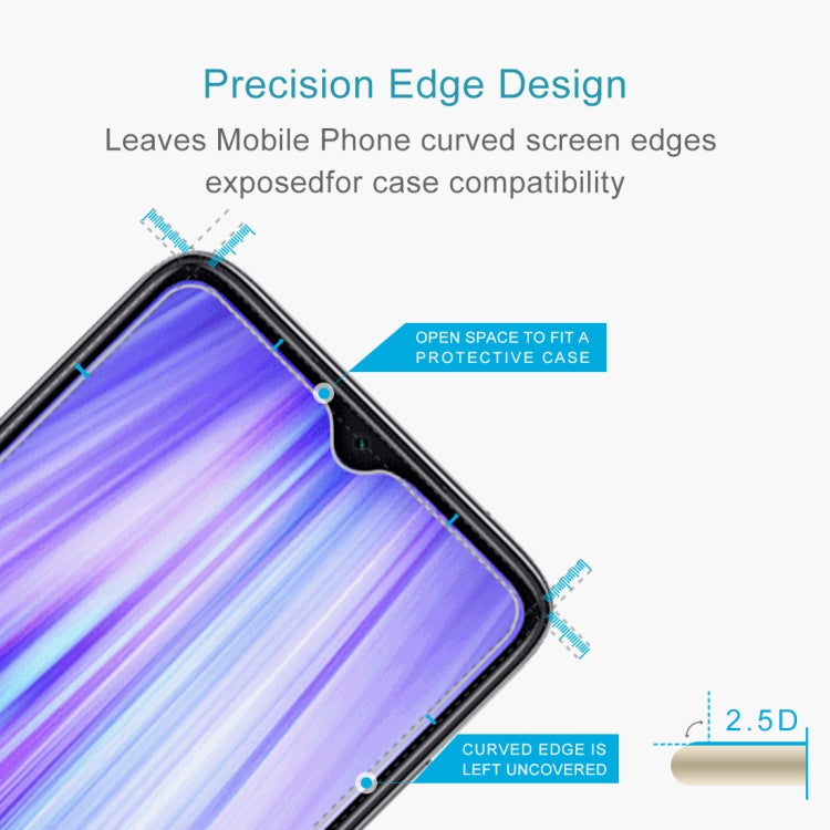 For Xiaomi Redmi Note 8 Pro 0.26mm 9H 2.5D Tempered Glass Film, For Xiaomi Redmi Note 8 Pro
