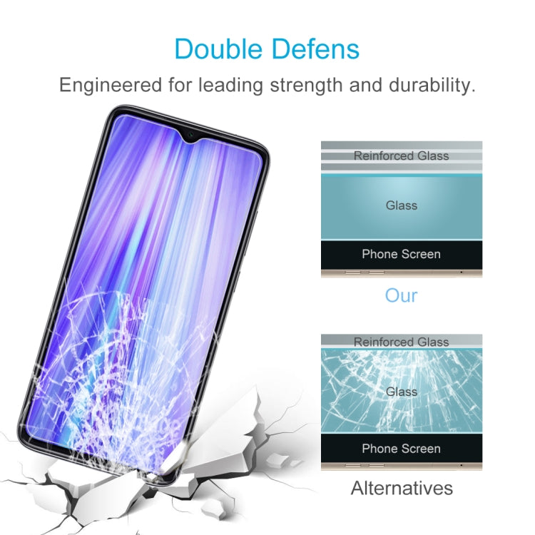 For Xiaomi Redmi Note 8 Pro 0.26mm 9H 2.5D Tempered Glass Film, For Xiaomi Redmi Note 8 Pro