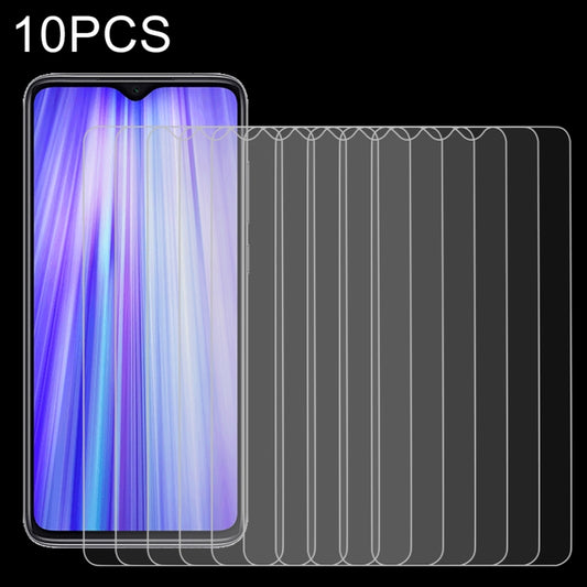 For Xiaomi Redmi Note 8 Pro 10 PCS 0.26mm 9H 2.5D Tempered Glass Film, For Xiaomi Redmi Note 8 Pro