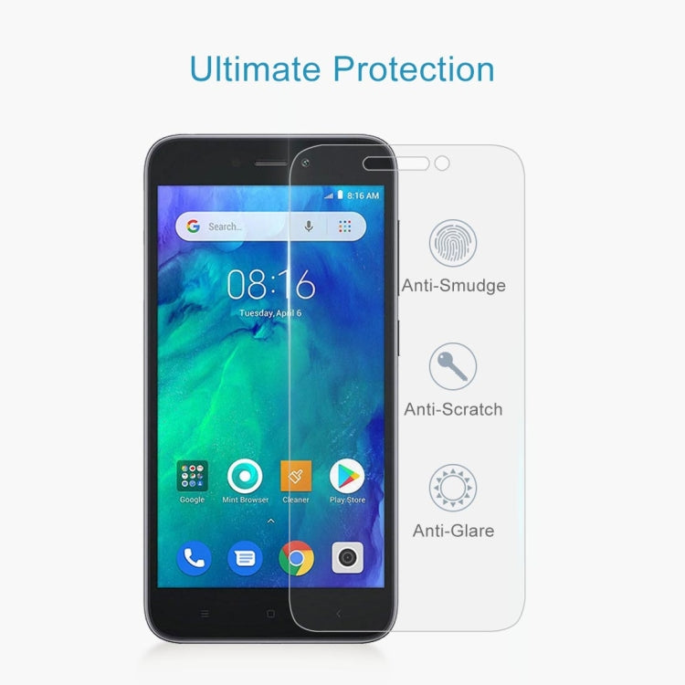 100 PCS 0.26mm 9H 2.5D Tempered Glass Film for Xiaomi Redmi Go, For Redmi Go