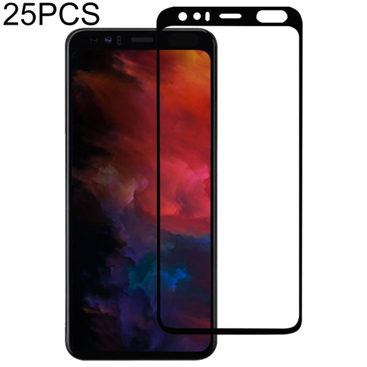 25 PCS Full Glue Full Screen Tempered Glass Film for Google Pixel 4, For Google Pixel 4 (25 PCS)