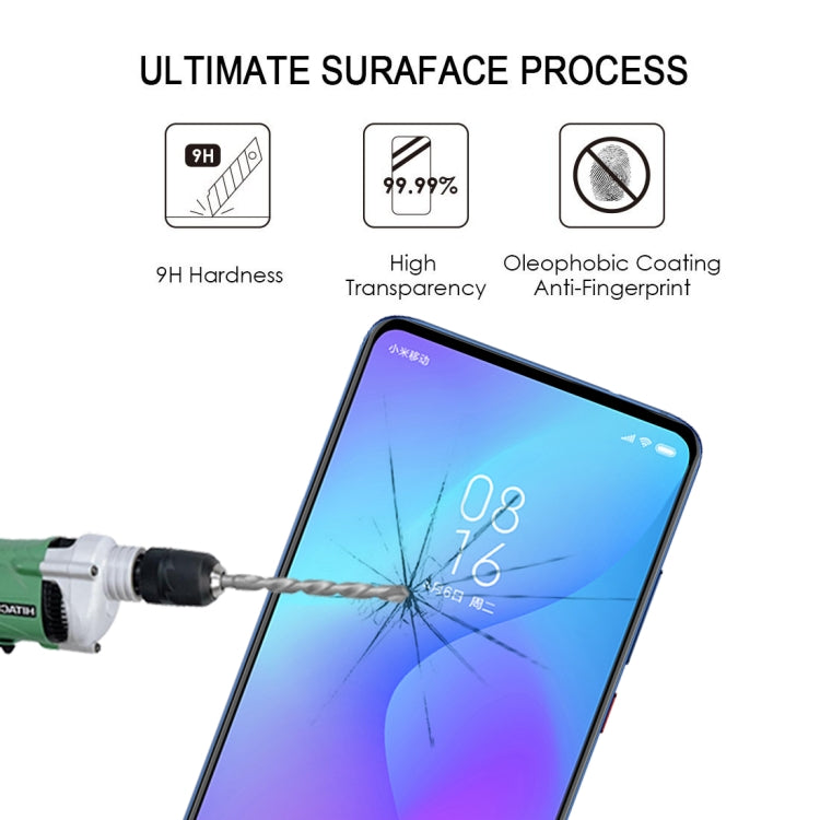 25 PCS 9H 2.5D Full Screen Tempered Glass Film for Xiaomi Redmi K20 / Redmi K20 Pro / K20 Pro Premium, For Xiaomi Redmi K20 (25 PCS)