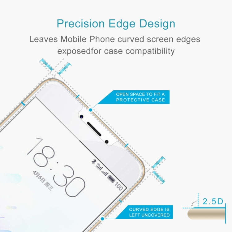 For Meizu M3 Note / Meilan Note 3 0.26mm 9H Surface Hardness 2.5D Explosion-proof Tempered Glass Screen Film, For M3 Note / Meilan Note 3