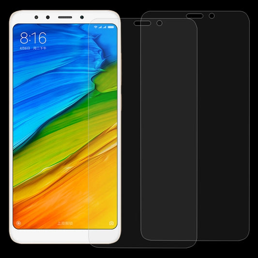 2 PCS for Xiaomi Redmi 5 0.26mm 9H Surface Hardness 2.5D Explosion-proof Tempered Glass Screen Film, For Redmi 5