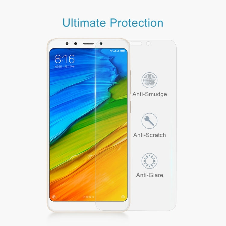 10 PCS for Xiaomi Redmi 5 0.26mm 9H Surface Hardness 2.5D Explosion-proof Tempered Glass Screen Film, For Redmi 5