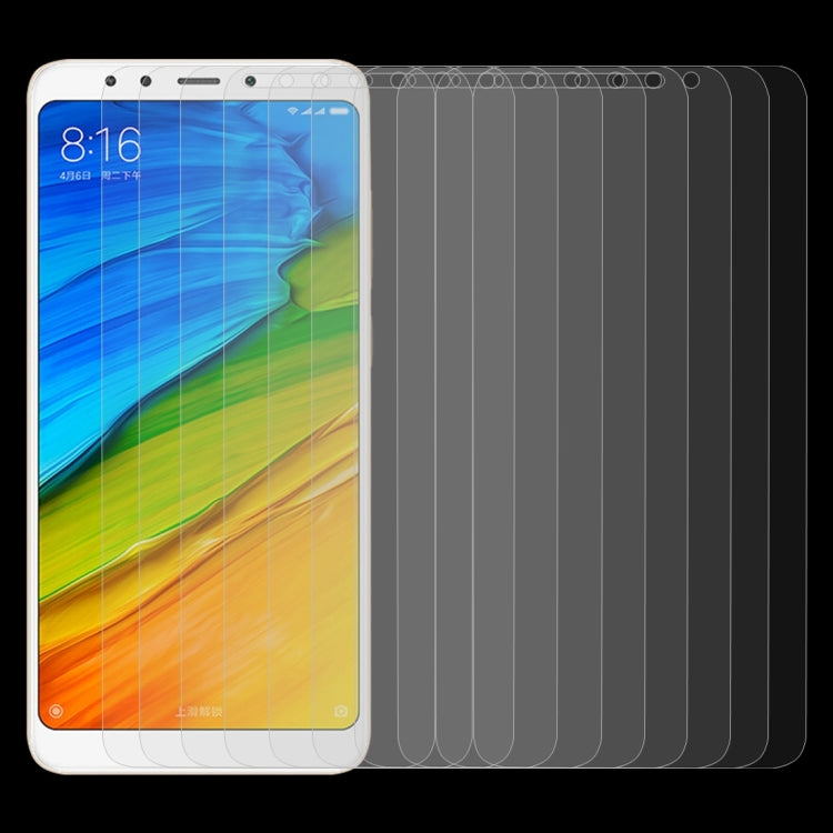 10 PCS for Xiaomi Redmi 5 0.26mm 9H Surface Hardness 2.5D Explosion-proof Tempered Glass Screen Film, For Redmi 5