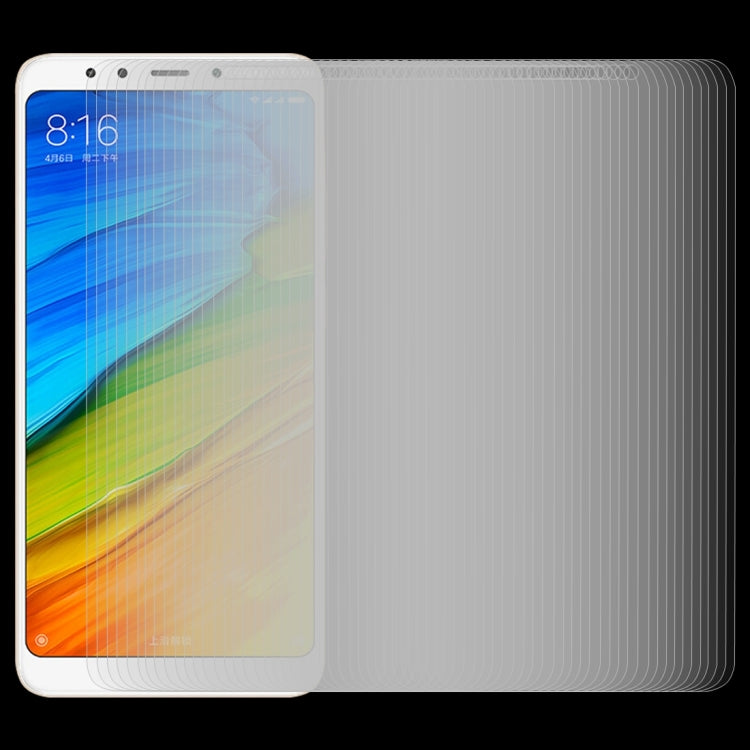 100 PCS for Xiaomi Redmi 5 0.26mm 9H Surface Hardness 2.5D Explosion-proof Tempered Glass Screen Film, For Redmi 5
