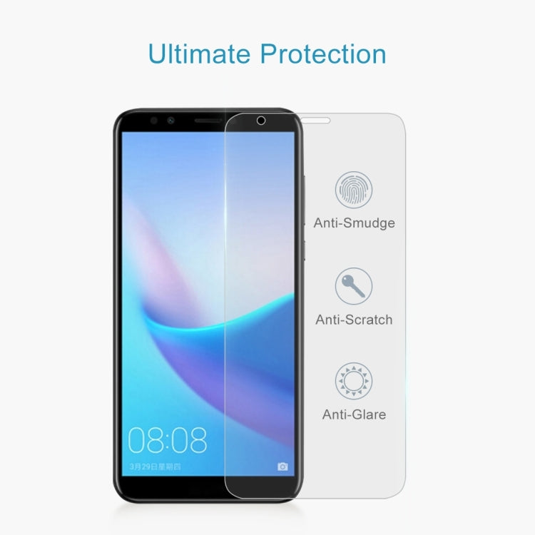 2 PCS 0.26mm 9H 2.5D Tempered Glass Film for Huawei Enjoy 8 / Honor 7C, For Enjoy 8 / Honor 7C