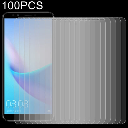 100 PCS 0.26mm 9H 2.5D Tempered Glass Film for Huawei Enjoy 8 / Honor 7C, For Enjoy 8 / Honor 7C
