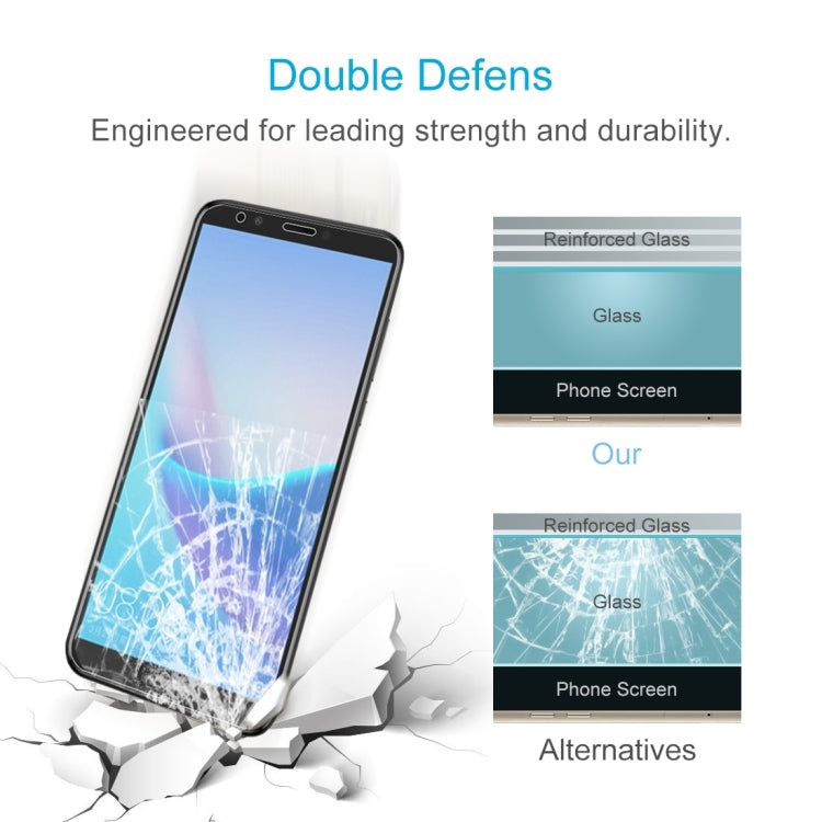 100 PCS 0.26mm 9H 2.5D Tempered Glass Film for Huawei Enjoy 8 / Honor 7C, For Enjoy 8 / Honor 7C