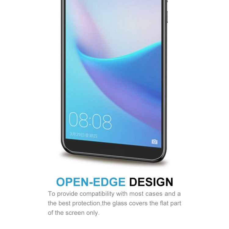 100 PCS 0.26mm 9H 2.5D Tempered Glass Film for Huawei Enjoy 8 / Honor 7C, For Enjoy 8 / Honor 7C
