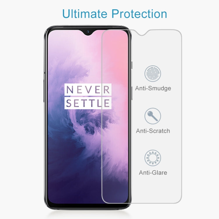 50 PCS 0.26mm 9H 2.5D Tempered Glass Film for OnePlus 7T, For OnePlus 7T (50 PCS)