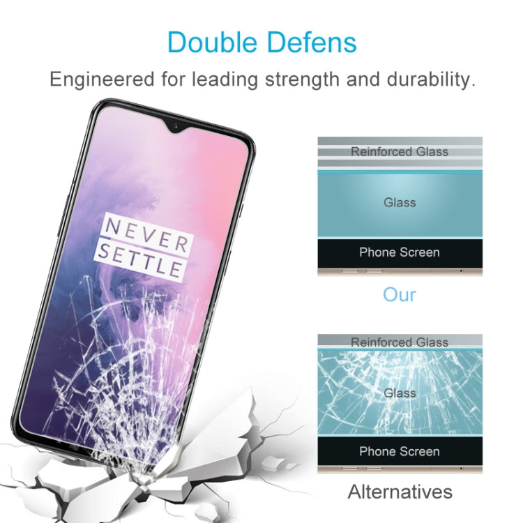 50 PCS 0.26mm 9H 2.5D Tempered Glass Film for OnePlus 7T, For OnePlus 7T (50 PCS)