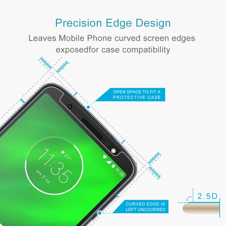 0.26mm 9H 2.5D Tempered Glass Film for Motorola Moto G6 Plus, For Moto G6 Plus