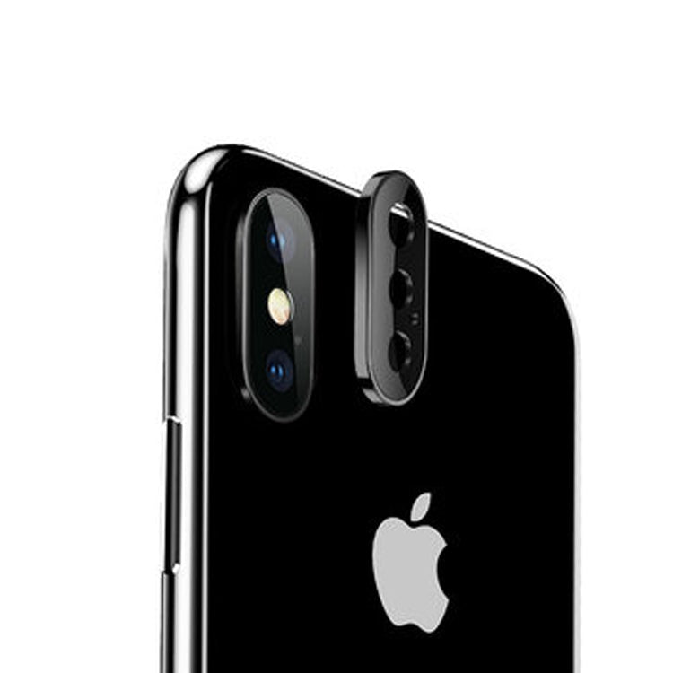 For iPhone XS Max Titanium Alloy Metal Camera Lens Protector Tempered Glass Film, For iPhone XS Max (Black)(1 PC), For iPhone XS Max (Silver)(1 PC), For iPhone XS Max (Gold)(1 PC)