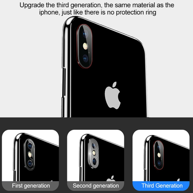 For iPhone XS Max Titanium Alloy Metal Camera Lens Protector Tempered Glass Film, For iPhone XS Max (Black)(1 PC), For iPhone XS Max (Silver)(1 PC), For iPhone XS Max (Gold)(1 PC)