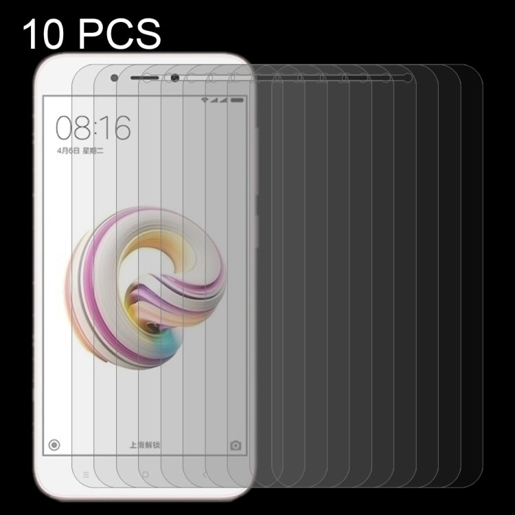 10 PCS for Xiaomi Redmi 5A 0.26mm 9H Surface Hardness 2.5D Curved Edge Tempered Glass Screen Protector, For Redmi 5A