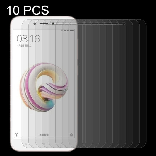 10 PCS for Xiaomi Redmi 5A 0.26mm 9H Surface Hardness 2.5D Curved Edge Tempered Glass Screen Protector, For Redmi 5A