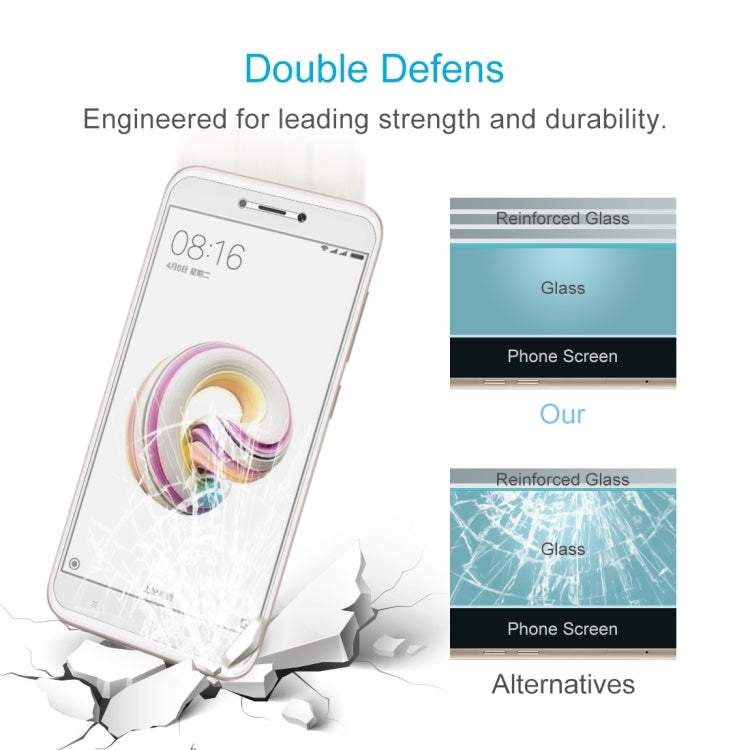 10 PCS for Xiaomi Redmi 5A 0.26mm 9H Surface Hardness 2.5D Curved Edge Tempered Glass Screen Protector, For Redmi 5A