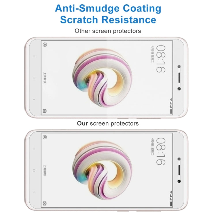 10 PCS for Xiaomi Redmi 5A 0.26mm 9H Surface Hardness 2.5D Curved Edge Tempered Glass Screen Protector, For Redmi 5A