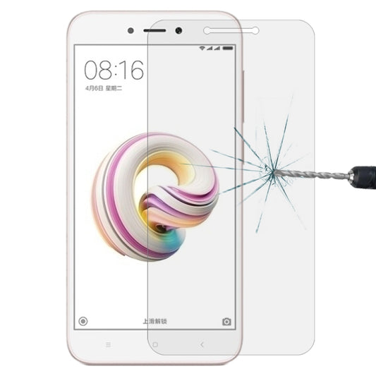 For Xiaomi Redmi 5A 0.26mm 9H Surface Hardness 2.5D Curved Edge Tempered Glass Screen Protector, For Redmi 5A