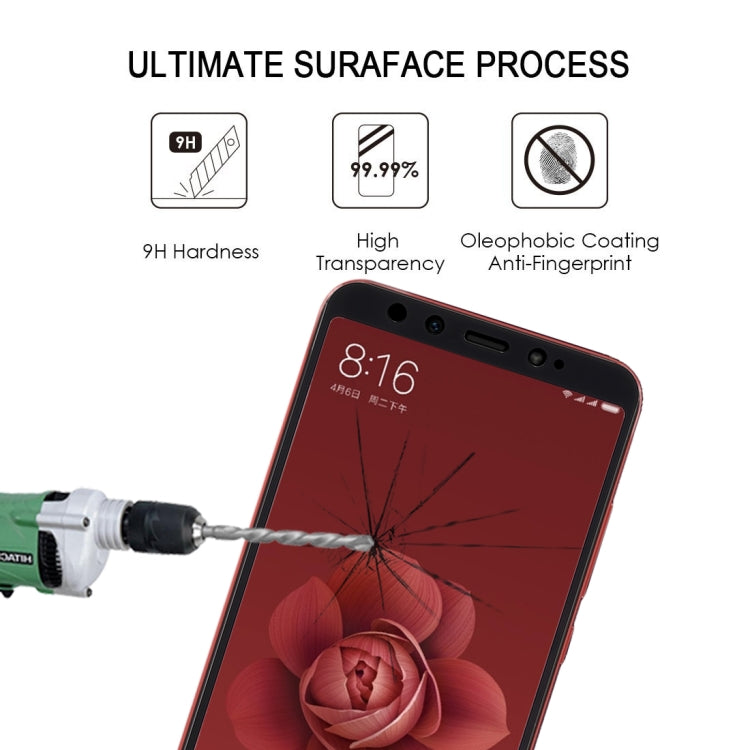 0.33mm 9H 2.5D Full Screen Fully Adhesive Tempered Glass Film for Xiaomi Mi 6X, For Mi 6X