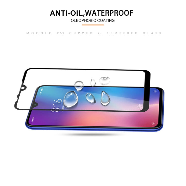 mocolo 0.33mm 9H 2.5D Silk Print Tempered Glass Film for Xiaomi Mi 9 SE, Xiaomi Mi 9 SE