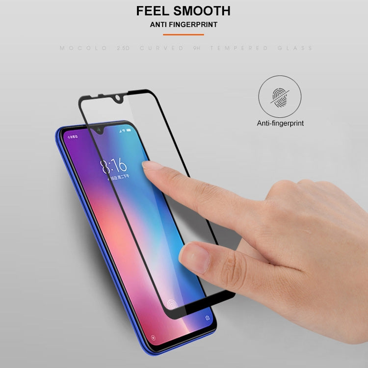 mocolo 0.33mm 9H 2.5D Silk Print Tempered Glass Film for Xiaomi Mi 9 SE, Xiaomi Mi 9 SE