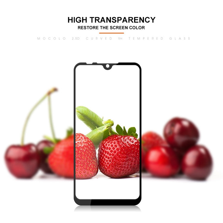 mocolo 0.33mm 9H 2.5D Full Glue Silk Print Tempered Glass Film for Xiaomi Mi 9 SE, For Xiaomi Mi 9 SE