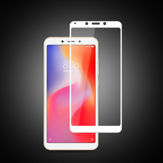 mocolo 0.33mm 9H 2.5D Silk Print Tempered Glass Film for Xiaomi Redmi 6, Xiaomi Redmi 6