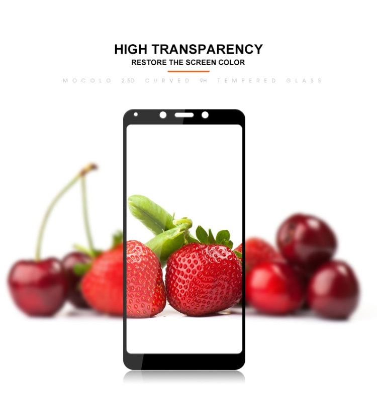 mocolo 0.33mm 9H 2.5D Silk Print Tempered Glass Film for Xiaomi Redmi 6, Xiaomi Redmi 6
