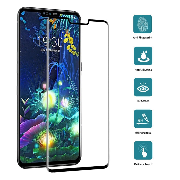 25 PCS 9H 3D Full Screen Tempered Glass Film for LG V50 ThinQ 5G, For LG V50 ThinQ 5G