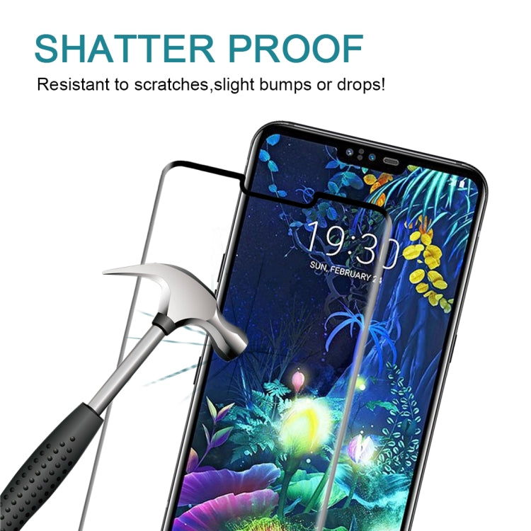 25 PCS 9H 3D Full Screen Tempered Glass Film for LG V50 ThinQ 5G, For LG V50 ThinQ 5G