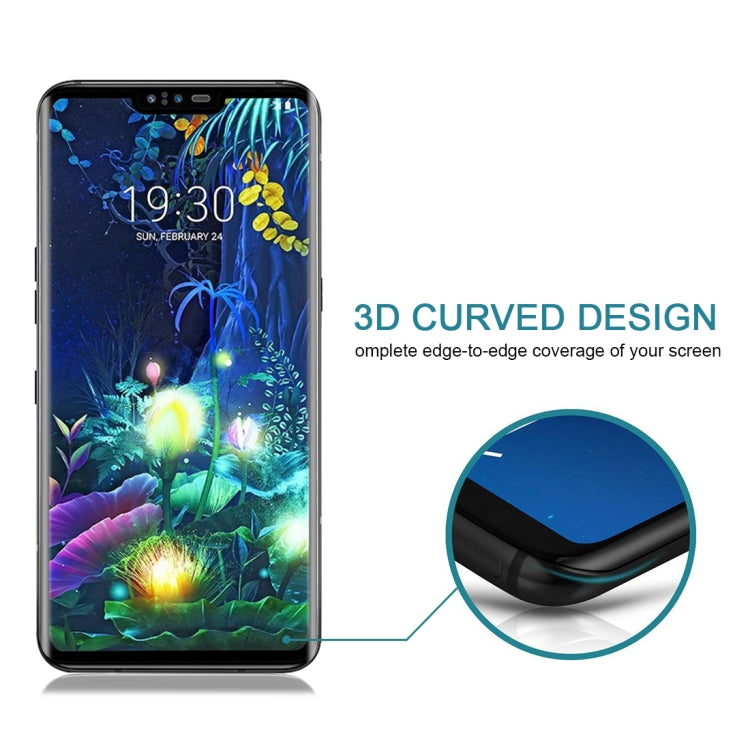 25 PCS 9H 3D Full Screen Tempered Glass Film for LG V50 ThinQ 5G, For LG V50 ThinQ 5G