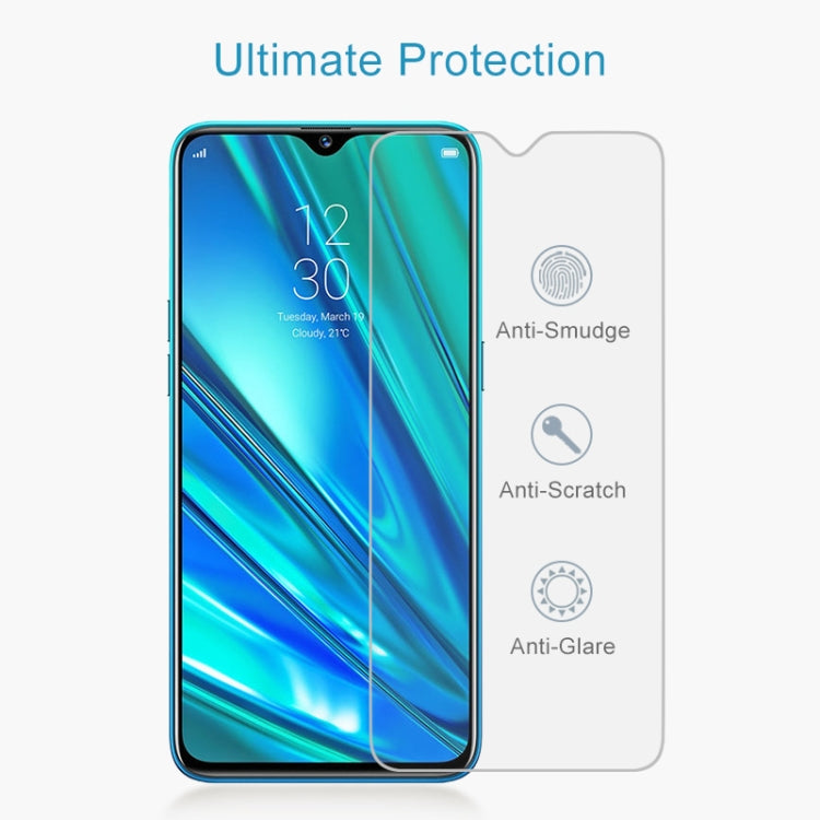50 PCS For OPPO Realme 5 Pro 9H 2.5D Screen Tempered Glass Film, For OPPO Realme 5 Pro (50 PCS)