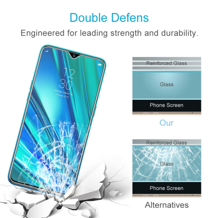 50 PCS For OPPO Realme 5 Pro 9H 2.5D Screen Tempered Glass Film, For OPPO Realme 5 Pro (50 PCS)