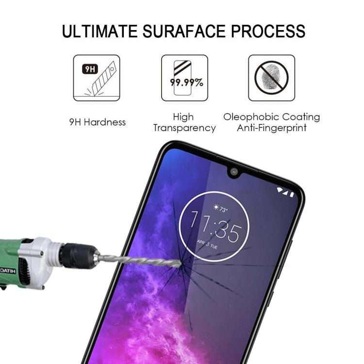 For Motorola One Zoom 25 PCS Full Glue Full Screen Tempered Glass Film, For Motorola One Zoom